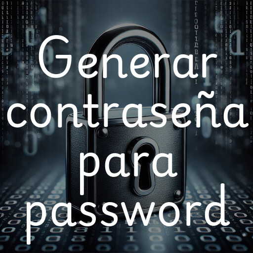 Generar contraseña segura para Password