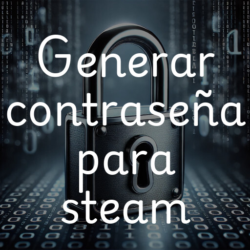 Generar contraseña segura para Steam