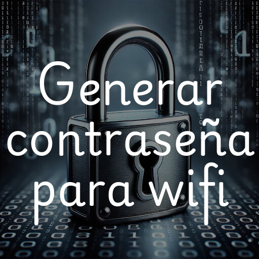 Generar contraseña segura para Wifi